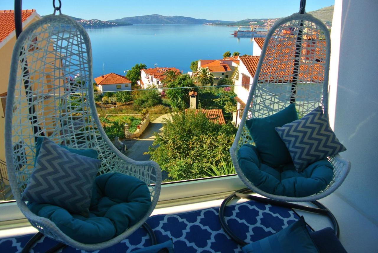Seaside Villa With Private Pool Home By The Sea - Villa Trogir Ngoại thất bức ảnh